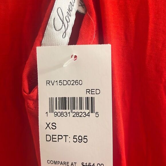 ✨NWT Lovers + Friends Passion Maxi Tank Red Sz XS Dress✨ - Picture 13 of 14